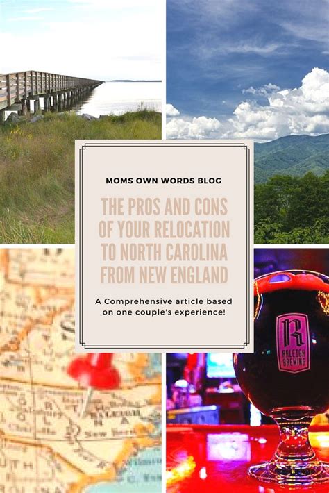 The Pros And Cons Of Your Relocation To North Carolina From New England