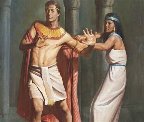 Joseph Resists Potiphars Wife Egypt Joseph In Egypt Bible