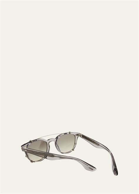 Brunello Cucinelli And Oliver Peoples Mens Jep Sun 49 Optical Glasses W