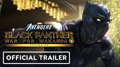 Marvels Avengers Official Black Panther Reveal Trailer Square Enix