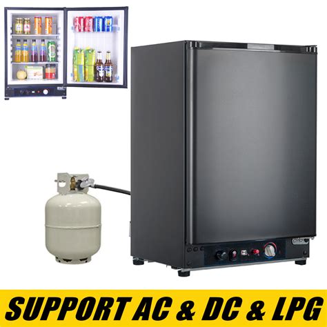 smad 2 1 cu ft 3 way propane gas fridge dc 12v gas rv truck camper refrigerator ebay