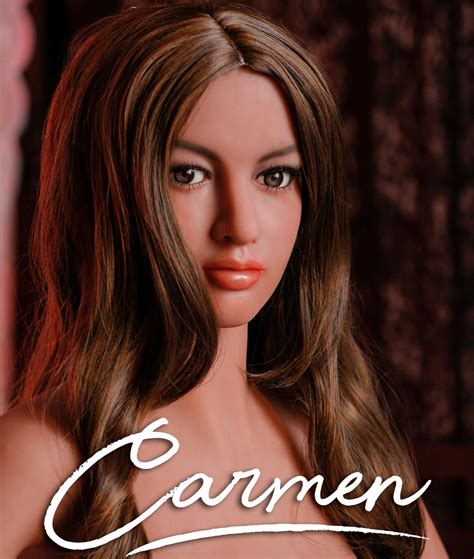 New Ultimate Fantasy Brunette Lifelike Sex Doll Carmen Realistic D Cup