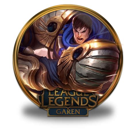 Garen Visual Upgrade Icon League Of Legends Gold Border