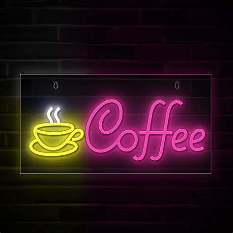 Buy Lumoonosity Coffee Neon Sign Led Coffee Signs Wall Decor For Café