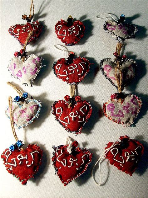 Crafty Diy Valentines Day Heart Magnets Heart Magnets Handmade