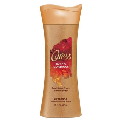Caress Exfoliating Body Wash Evenly Gorgeous 18 Oz Pack