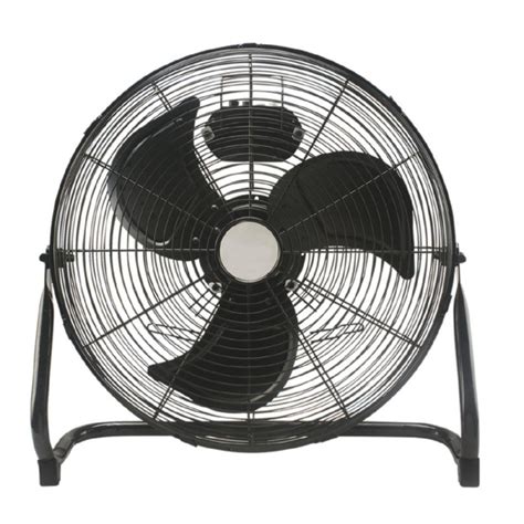 Living And Co Industrial Floor Fan 40cm Matte Black Nz Prices Priceme