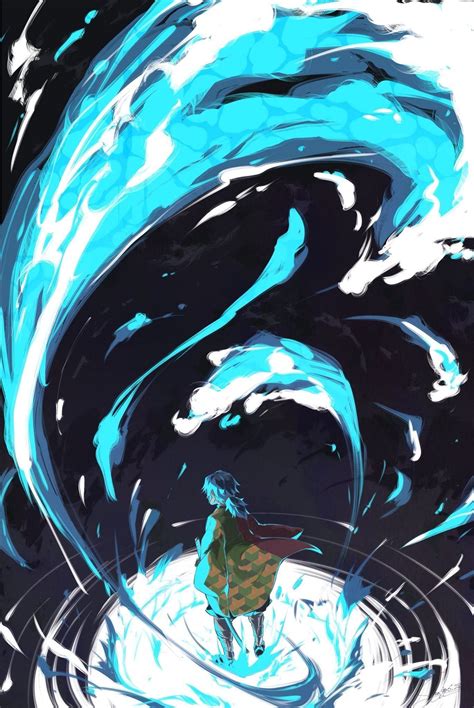 Demon Slayer Water Breathing Wallpaper