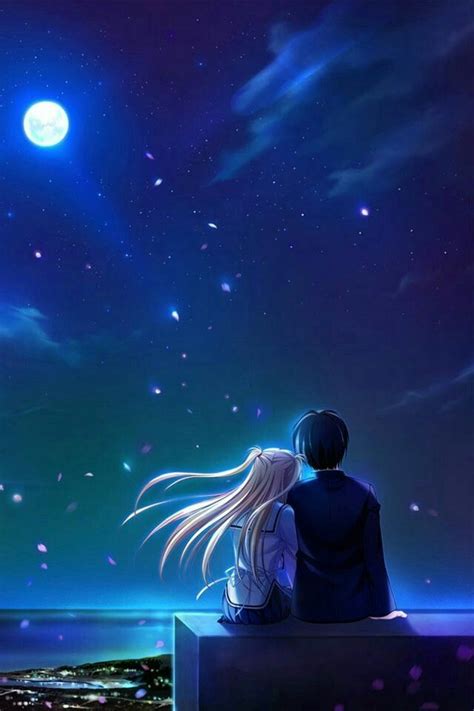 Pin By 🍃🌸 Ezm Kurd 🌸🍃 On My Baby Cute Couple Wallpaper Anime Love