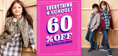 The Childrens Place Canada Back To School Deals Save Up To 60 Off