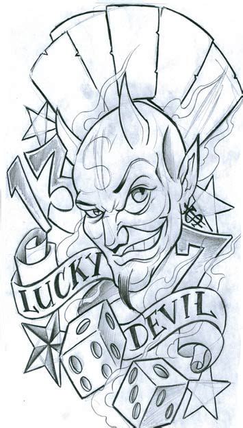 Devil Tattoos Drawings