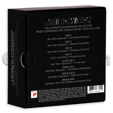 Star Wars The Ultimate Soundtrack Collection Williams John Muzyka