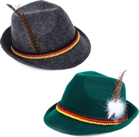 Tigerdoe Oktoberfest Hats German Alpine Hat Bavarian Hat With