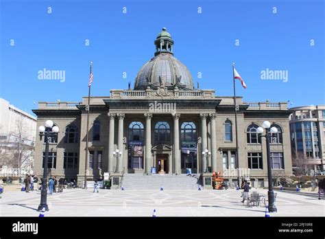 Former San Mateo County Courthouse Redwood City California Stock