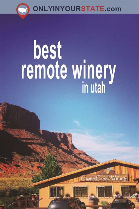 The Remote Winery In Utah Thats Picture Perfect For A Day Trip Utah