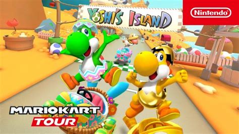 Mario Kart Tour Announces New Yoshi Tour Introduces Yoshis Island
