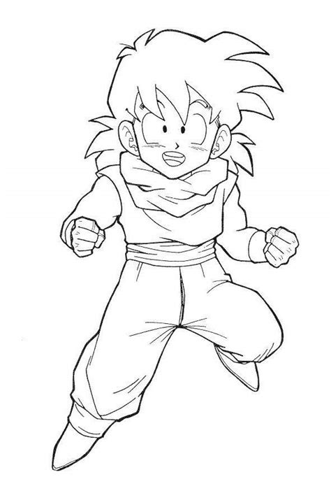 Let's start this journey and witness the heroes fighting with incredible powers against menacing aliens and other villainous creatures, through this fantastic collection of dragon ball z coloring sheets to print. Simple Dragon Ball Z Coloring Pages Worksheet - Free ...