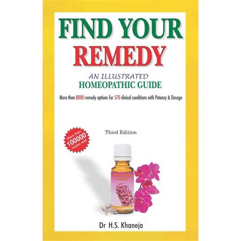 Buy Find Your Remedy Illustrated Guide To The Homoeopathic Treatment