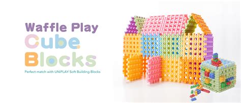 Products Waffle Play Cube Blocks Uniplay