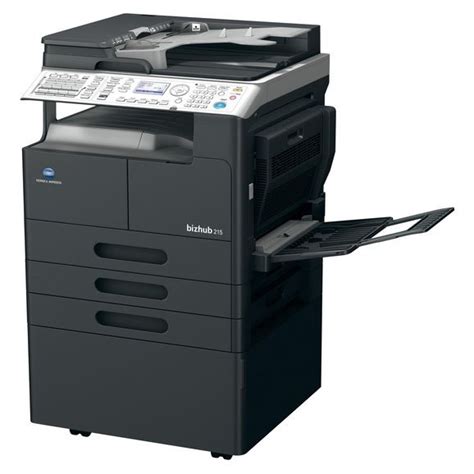Download the latest drivers and utilities for your konica minolta devices. No matter how busy your workload gets, the bizhub 215 can ...