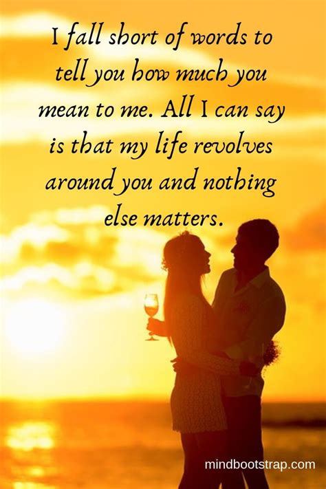 400 Best Romantic Quotes That Express Your Love With Images Romantic Quotes For Her Love
