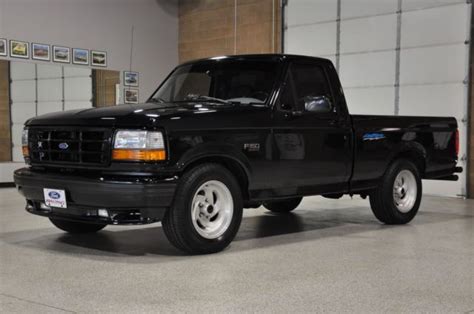 Ford trucks ford svt cool trucks classic trucks single cab trucks ford lightning ford pickup trucks ford trucks f150 old ford trucks. 1994 FORD SVT LIGHTNING - Raven Black - 2,593 Orig. Miles ...