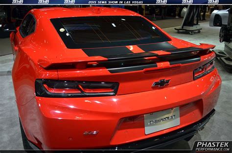 2015 Sema Show Gm Booth 2016 Camaro Black Accent Package Concept