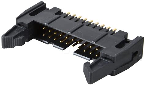 Psl 20 Pin Connector 20 Pin With Interlock Straight At Reichelt