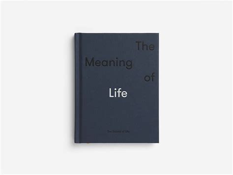 The Meaning Of Life Book Hardcover The School Of Life