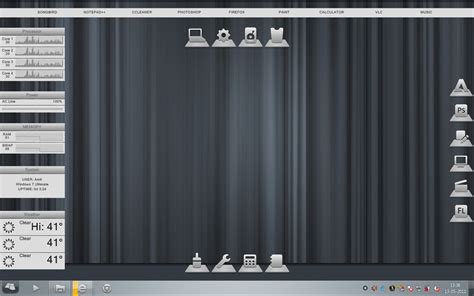 Screenshots Windows 7 Grey Theme Free Download