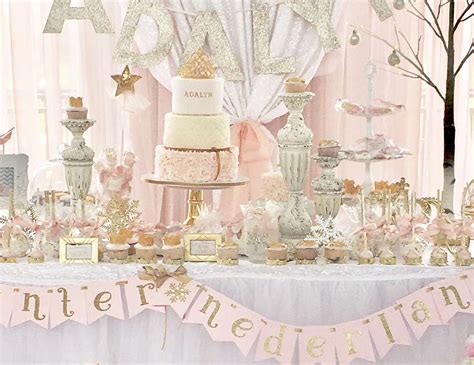 Next balloon decoration for anniversary. Winter Onederland / Birthday "Adalyn's Winter Onederland " | Catch My Party