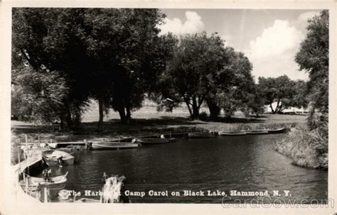 The Harbor At Camp Carol On Black Lake Hammond Ny