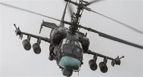The Newest Russian Helicopter Ka 52 Could Be Shot Down By A Rifle
