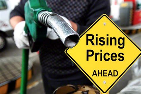 Petrol Price Increase Petrol Station Prices Set To Increase This