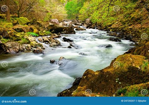 Fast Flowing River Royalty Free Stock Photography Image 24720207