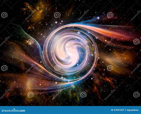Vortex In Space Stock Illustration Illustration Of Abstract 37691207
