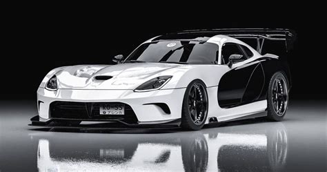 This Widebodied Dodge Viper Is An Absolute Beast
