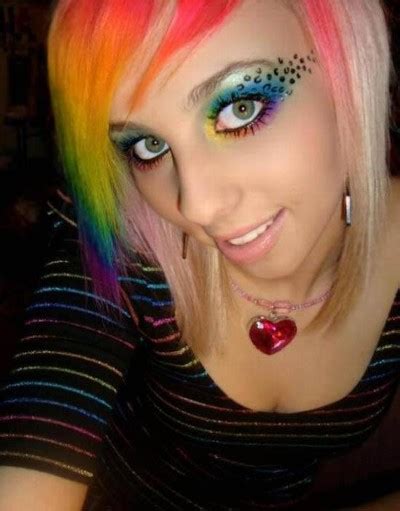 Sexy Rainbow Haired Girls Nuffy