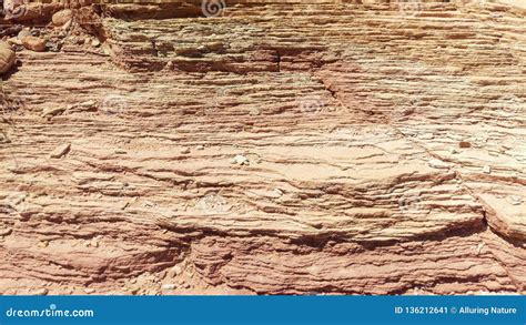 Multiple Layers Of Red Sandstone Stock Image Image Of Layers Desert