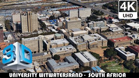 University Of Witwatersrand In Johannesburg Southafrica 4k 3d
