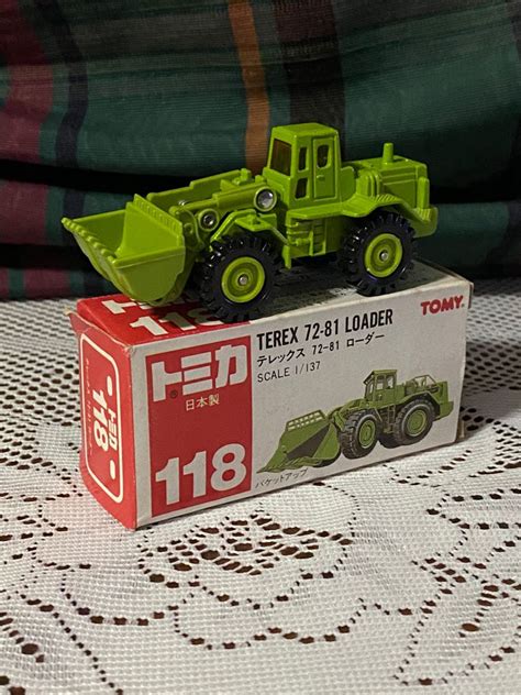 Tomica Tomy Terex 72 81 Loader Made In Japan Hobbies And Toys Toys