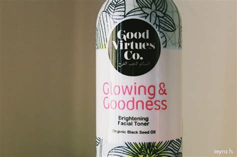 Toner & mists good virtues co. Review | Good Virtues Co. Brightening Facial Toner | ieyra h