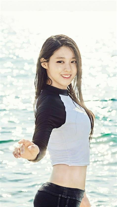 AOA KPop Seolhyun Beach Swimsuit Model Korean Asian Hot Cute Pretty