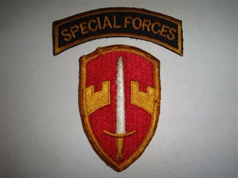 2 Vietnam War Patches Special Forces And Military Assistance Command