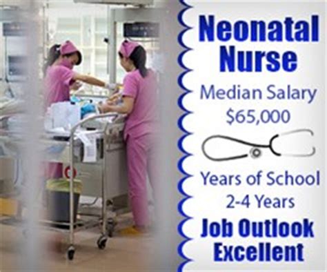 You can also try to be a neonatal nurse or a gerontology nurse. Neonatal Nurse Salary Data, Just Released By Nursing100.com