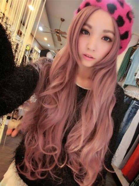 When bleached, asian or dark hair pigment passes through black, brown, red, orange, yellow and. Aesthetics: Hair Colors for Asian Hair