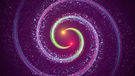 Colorful Particles Light Spiral Logo - After Effects Templates | Motion ...