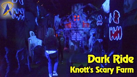 Dark Ride Haunted House Walkthrough At Knotts Scary Farm 2017 Youtube