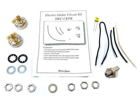 100% new high quality and testing is fine item 100% like the picture shown bass wiring harness, 250k, fit for precision bass parts with 1 volume, 1 tone 1 input jack as the picture show about the. Hosco HKC-CKPB Pro Precision Style Bass Wiring Kit | Solo Guitars