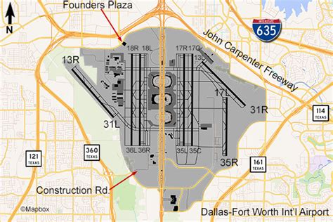 Dallas Airports Love Field Dal And Fort Worth Intl Dfw